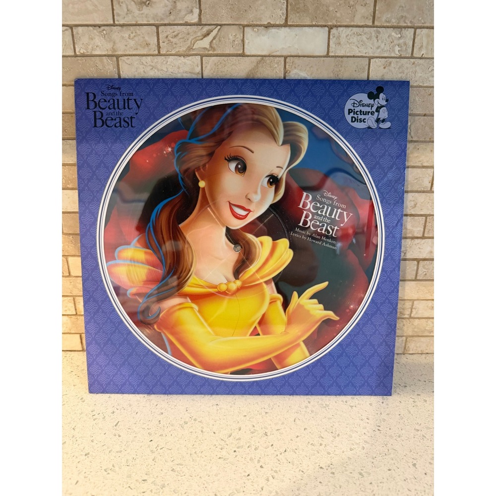 Beauty and the Beast Disney Soundtrack Picture Disc Vinyl LP